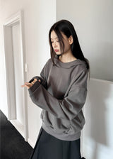 CROP TURTLE HOODIE