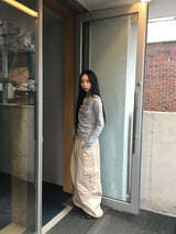 ステイヴィンテージヘンリーネック長袖Tシャツ (3c)