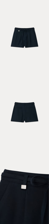 [SET-UP] TAILORED MINI PANTS SET