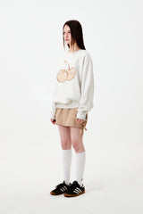 BIG CHERRY スウェットTシャツ - OATMEAL