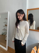 ポーツスパンラウンドロングスリーブT