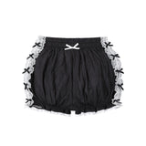 レース パンプキン ショーツ - レース