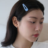 Twinkle chubby star earring(Matte)