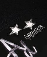 White Star Cubic Earrings