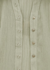 [MADE] Elsob Button Pleated Blouse