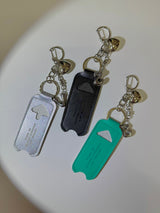 グッドキッシーズイニシャルリップバームキーチェーン (3color)