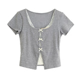 Emily Lace Slim Tee