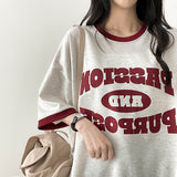 テロカラーオーバーフィット半袖Tシャツ