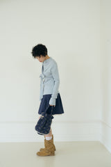 ボンボンミニバッグ(NAVY)