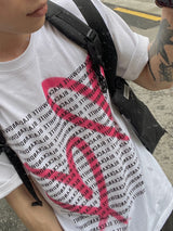 BK AND WHT half T 3C