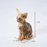 P-PET/PF ART TOYS ヘアレスキャットアートフィギュア – ギャングスターキャットソサエティタトゥースタイル