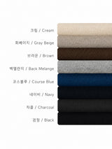 LMN Niel V-Neck Slit Short-Sleeved Knitwear (8 colors)