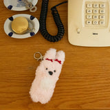 fluffy Hato keyring