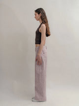 Flower Cotton Pants_Pink