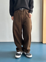 Unit Carpenter Cotton Wide Pants 4C