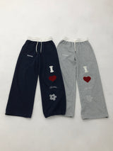 アイ ♥ ハートパッチパンツ