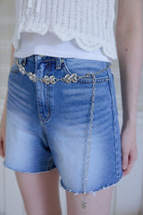SWAY DENIM HALF PANTS