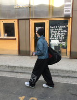 No.1679 ツインエンブレムストリングパンツ