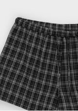 [MADE] Silty Check Banding Short Pants