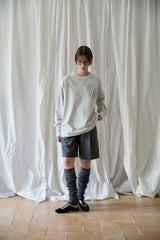 フォールドチェックロングスリーブT