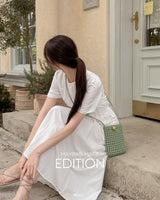 【MADE】Pintuck long dress