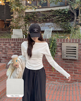 【MADE】オフショルダーTシャツ