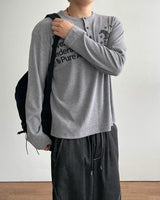 Root Ribbed Knit Long Sleeve