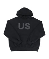 US フーディー ブラック