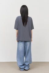 Martin Striped Wide Denim