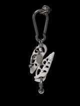 shell piercing keyring