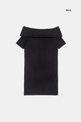 ラックスオフショルダーTシャツ