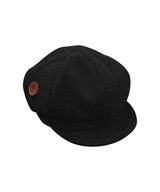 SIDE BUTTON HAT BLACK