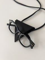 Triangle Leather Strap Belt