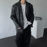LC エピールツーバートンブラックレザーブレザー