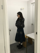 Airy Bloom Flower Zip-Up (3c)