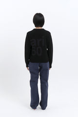 1/2 BASIC SAFARI KNIT (BLACK)