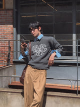 ピノラブジャカードニット