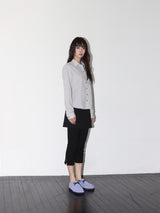 PIN DOT SHIRT (GREY)