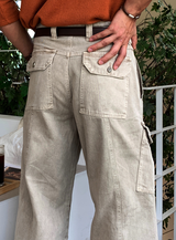 No-Mace Warmed Diagonal Pocket Cargo Pants