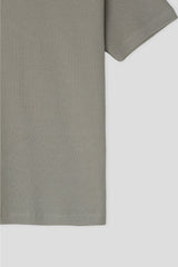 [1+1] ミニワッフルクロップマッスルTシャツ