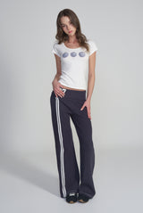 87 Waffle Track Pants, Navy