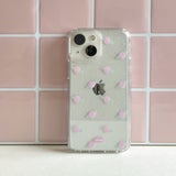 モニローズクリアジェリーハードスマホケース