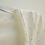 Yuni Dot Ribbon Top