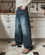 Shay Wide Denim Pants