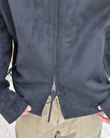 アーロン スエード クロップ ジャケット