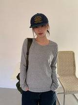 ヒカット ラウンド ロングスリーブ Tシャツ