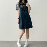 マンスリーポケットサスペンダードレス