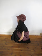 cotton side shirring cap