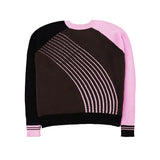 Belle Femme Cross Sweater - Dark