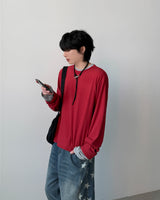 クロップ レイヤード ロングスリーブ